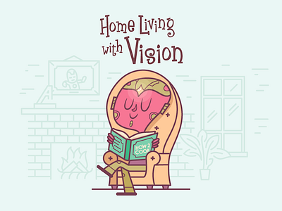 Home Living with Vision avengers civil war marvel vision