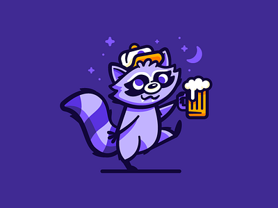 Stumblin' Raccoon