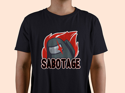 sabotage among us sabotage t shirt t shirt design