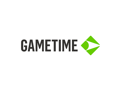 Introducing, the new Gametime identity logo mackey mackey saturday saturday sports
