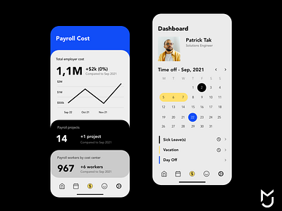 Payroll App Mockup