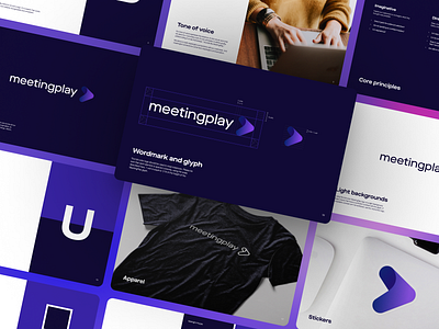 MeetingPlay Brandbook brandbook branding color design interface product styleguide ui ux web