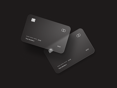 Credit Card Experiment bankcard banking card design credit credit card glassmorphism interface product simple