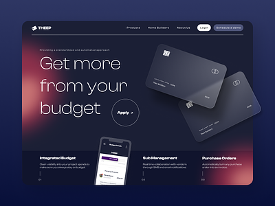 Finance Landing Page