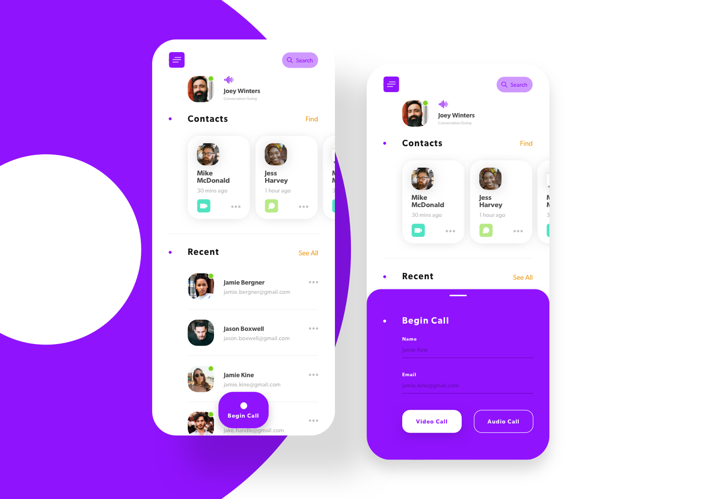 Chat Ui By Nicholas Mueller On Dribbble