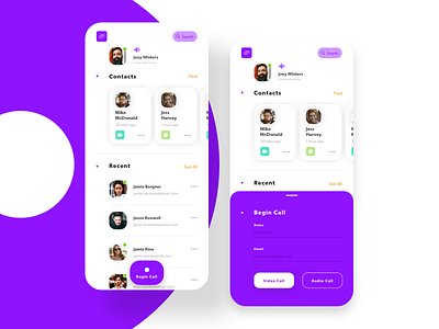 Chat UI color concept conferance design interface minimal product typography ui ux web