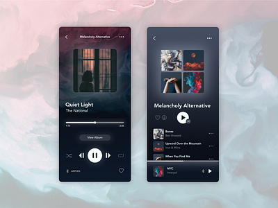 Daily UI Challenge 09: Music Player