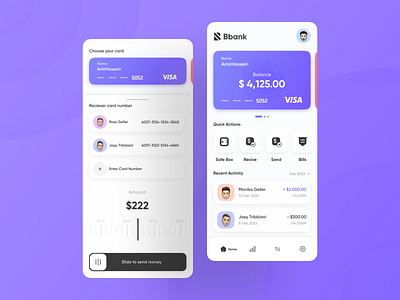 Finance App Concept 🏦💵