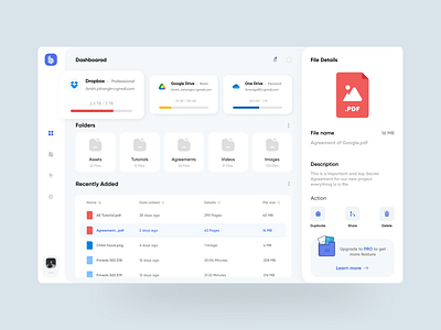 File manager app Concept 👨‍💼🥤 animation app branding concept design drop box file manager file manager app concept graphic design manage popular storage ui uiux upload upload manager uploader ux