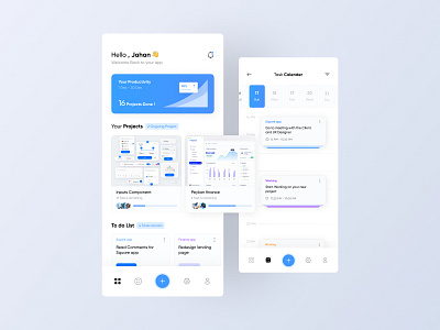 Project Manager App Concept 📄🌉 by Jahan on Dribbble