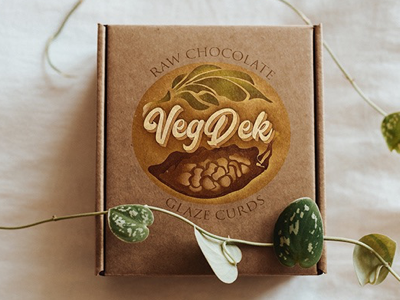 VEGAN CHOCOLATE. CRAFT LOGO. chocolate craft illustration craft logo graphic illustration vector logo vegan vegan chocolate vintage