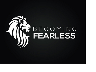 Fearless branding clean creative creative design creative logo design fearless flat free graphic design lion head lion king lion logo logo modern