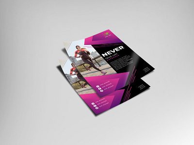 sports flyer design