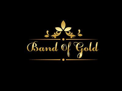 Glod Color Logo Design