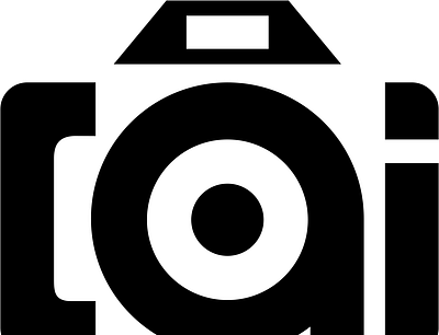 Logo for cai chen's photography branding camera design logo photographer photography