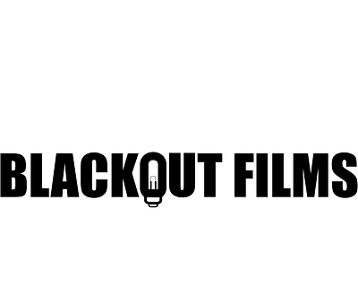 BLACKOUT FILMS logo company logo film film logo light logo movie