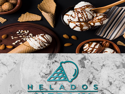 HELADOS MERAKI | LOGOTIPO branding design logo