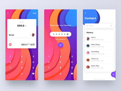 Bandcard6 by Erran for Face UI on Dribbble