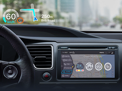 Day 006 - BMW Positive Stimuli for Drivers（HUD） bmw hud vehicle