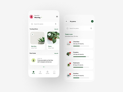Plant App 🌵 app design garden mobile mobile app plant plant app plant care planting plants plants app ui ui design ui ux ux
