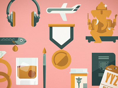 Personal Discovery Project Spot Illos illustration vector