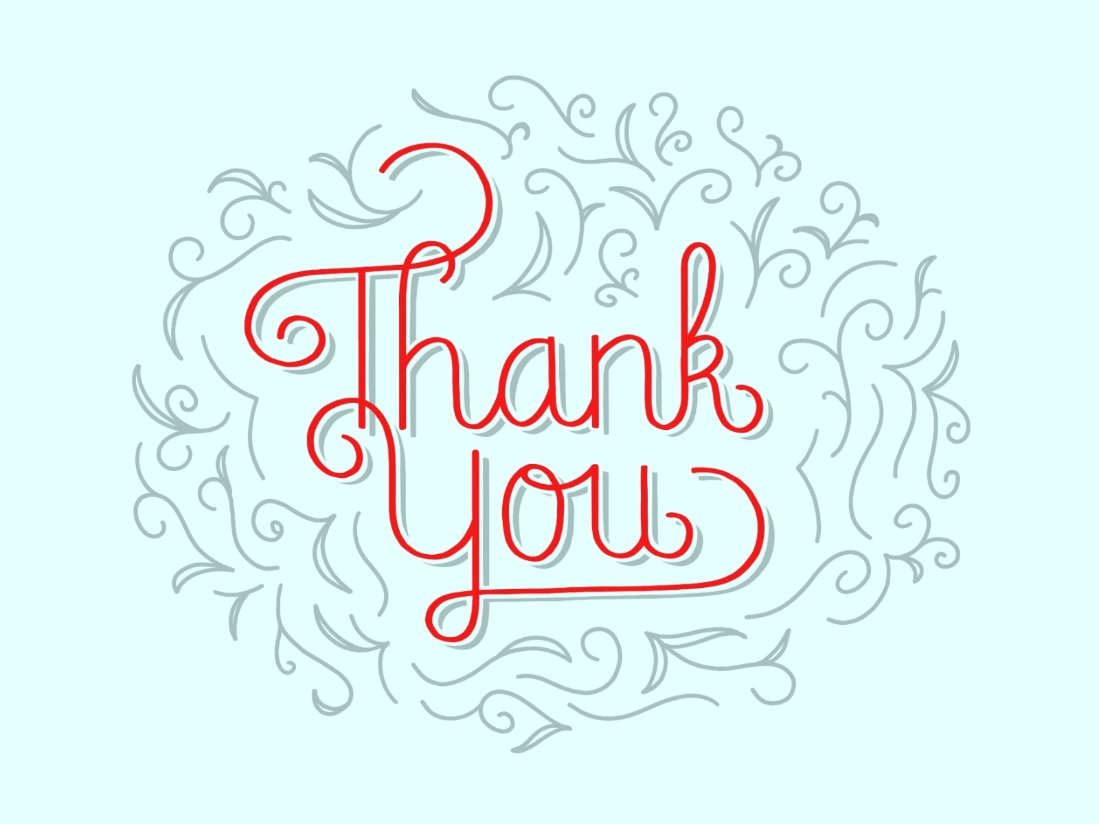 Thank You Card by Danielle McGraw on Dribbble