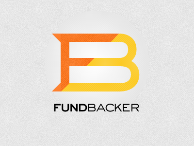 Fund Backer Logo logo orange yellow