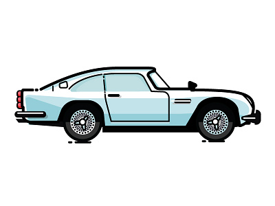 365 Project 19/365 1985 Austin Martin D 85 365 project car illustration line art vector vintage