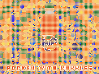 Fanta Advertisement (Postmodernism) advert advertise advertisement advertising advertisment brand brand design branding branding design colorful design dots illustration pointillism poster poster art poster design postmodern soda vector art