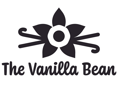 The Vanilla Bean Logo coffee shop coffee shop logo flower flower illustration flower logo logo logo brand logo branding logo design logo design branding logo mark logo mark symbol logodesign logos practice vanilla vector vector art vector logo vectors