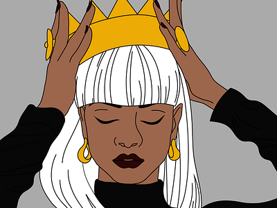 Queen R line illustration