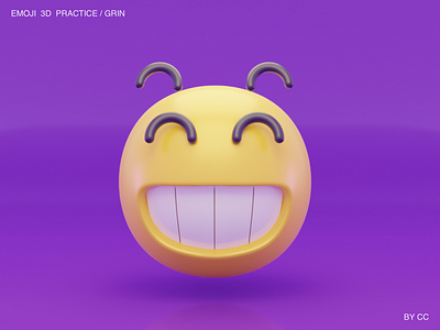 3D PRACTICE/019 3d blender design emoji