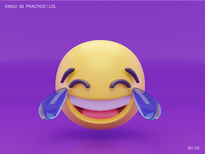3D PRACTICE/020 3d blender design emoji