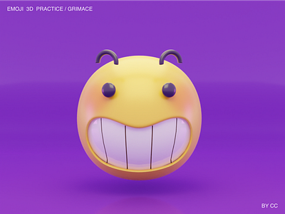 3D PRACTICE/021 3d blender design emoji