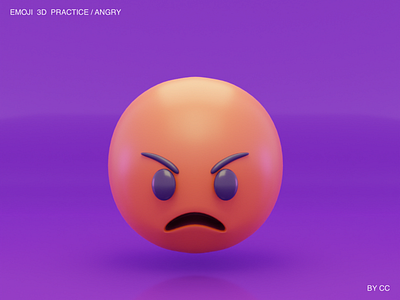 3D PRACTICE/023 3d blender design emoji