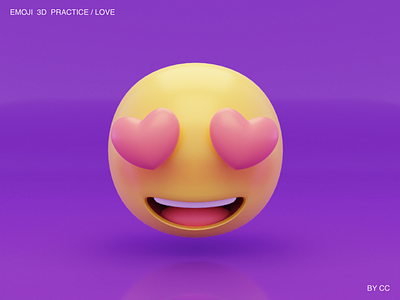 3D PRACTICE/024 3d blender design emoji