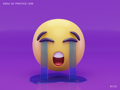3D PRACTICE/026 3d blender design emoji