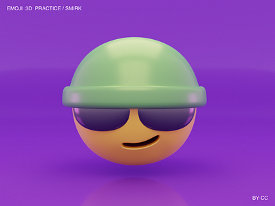 3D PRACTICE/027 3d blender design emoji