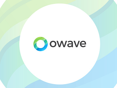 owave Logo Design 3d animation branding graphic design logo motion graphics