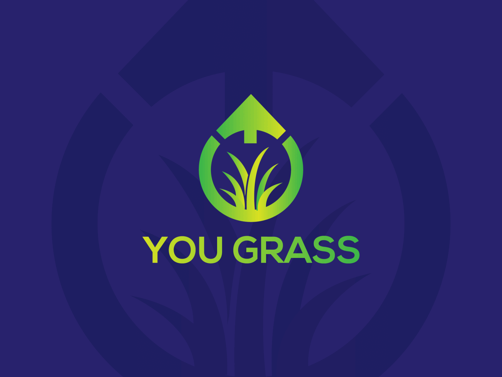 grass logo branding graphic design logo