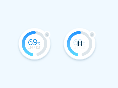 A Progress Bar by Cliff on Dribbble
