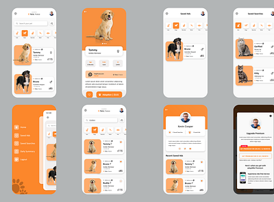 Pet shop - Mobile app ui