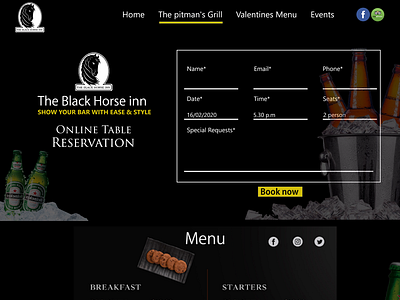 Restaurant Website