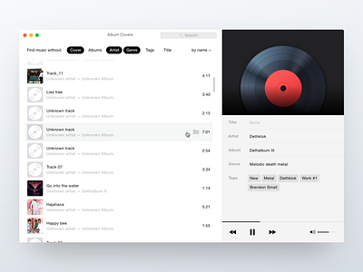 Music Library App