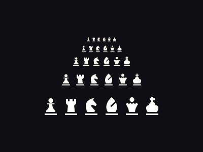 Small Chess Icons bishop chess horse icon king knight pawn queen rook small