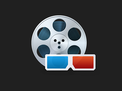 MaСleaner 3 Movie Icon app cinema clean design elcapitan icon mac macleaner movie osx sierra yosemite