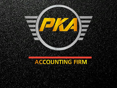 PK Associates design flat logo minimal web website