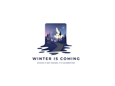 Winter is Coming Vector Design branddesign branding design illustraion illustration illustration art illustration design logo logodesign vector vector illustration vectorart vectorartist vectorartwork