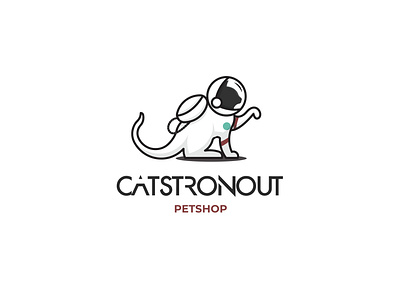 Catstronout Logo Design