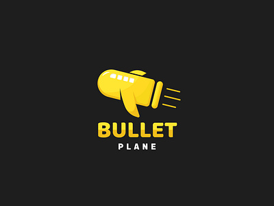 Bullet Plane Logo Design